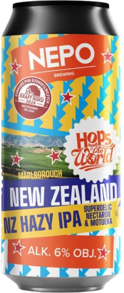 Nepo Brewing - Hops Around the World - New Zealand: Marlborough